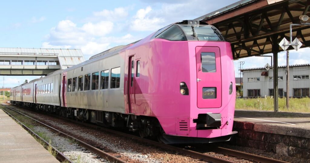 特急「ニセコ」で使われるキハ261系5000番台「はまなす」編成