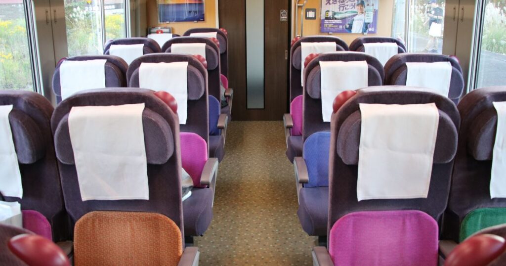 特急ニセコ車内