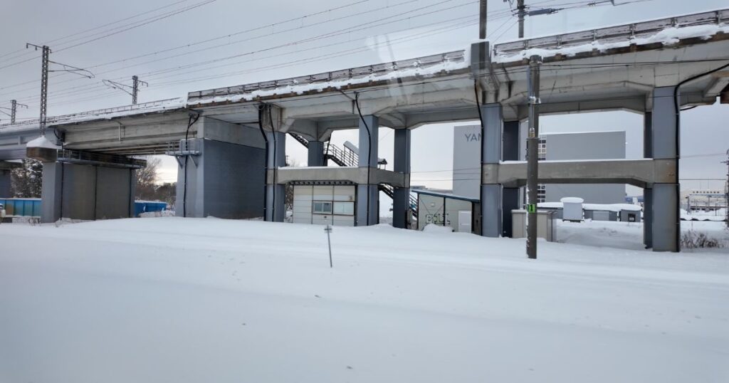 函館本線と千歳線が分岐
