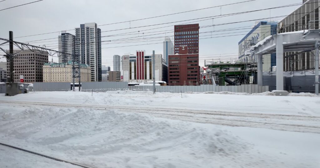 11分遅れで札幌駅を出発