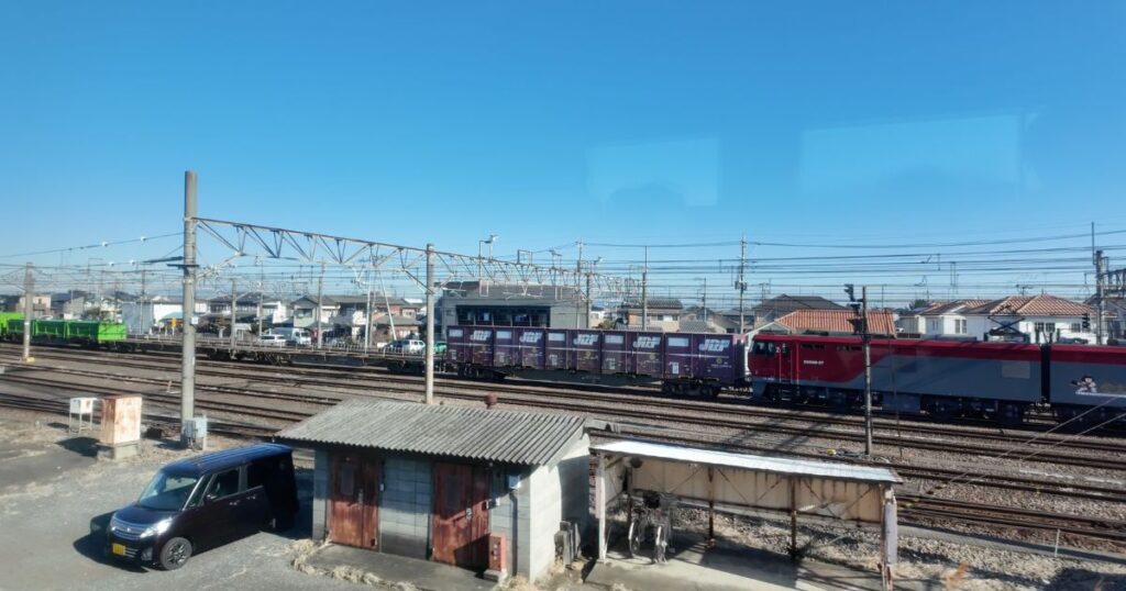 EH500形牽引の貨物列車